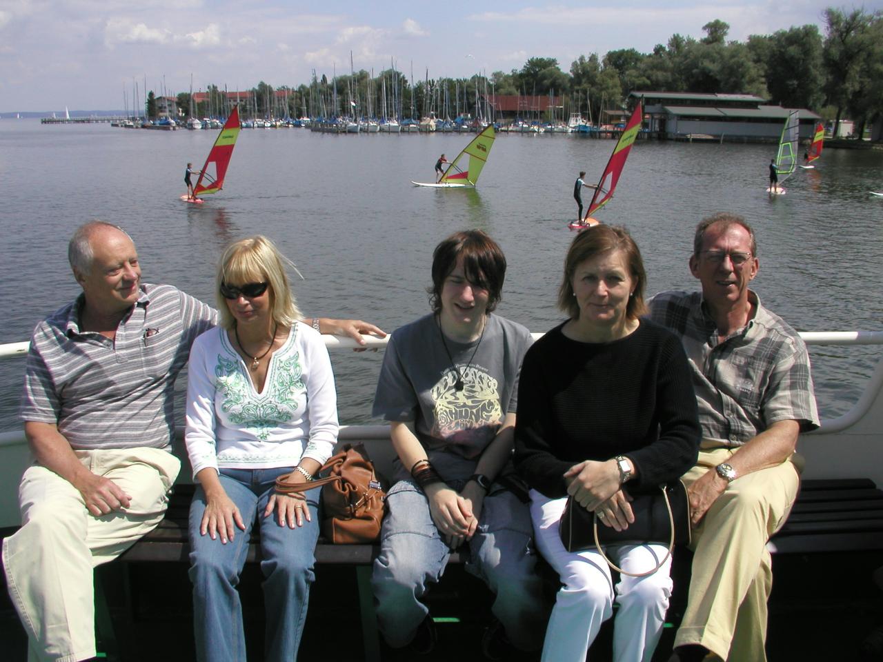 JPEG image - Setting out on a boat on the Kiemsee, east of Mnchen ...