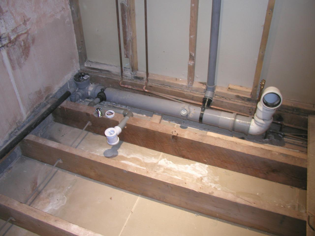JPEG image - Waste pipe for shower in ...