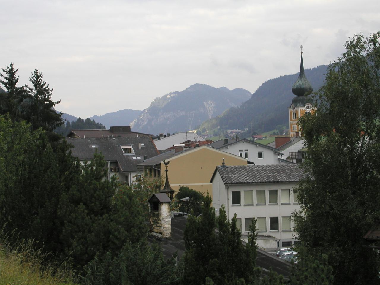 JPEG image - View from the apartment in Schladming ...