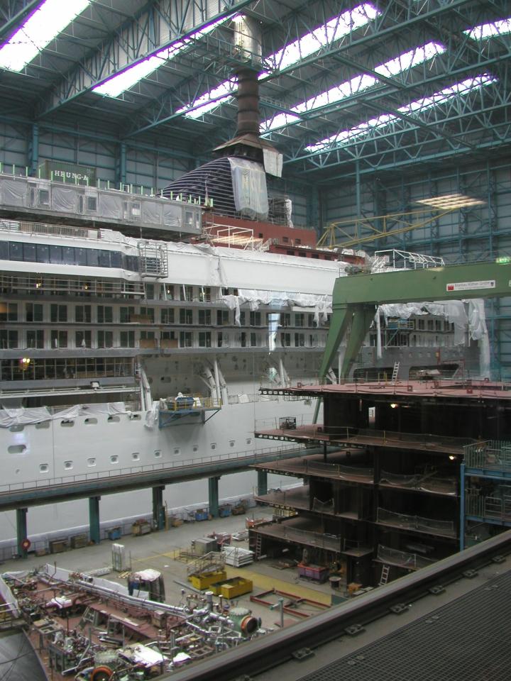 JPEG image - Visit to Meyer Werft, Papenburg ...