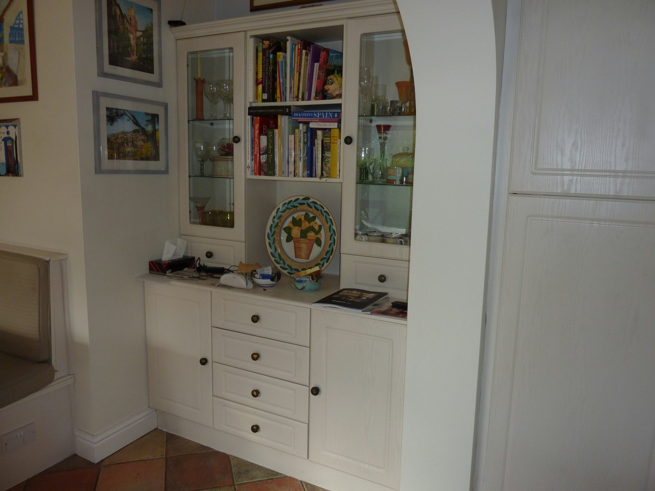 JPEG image - The kitchen alcove as it was before the latest renovation ...