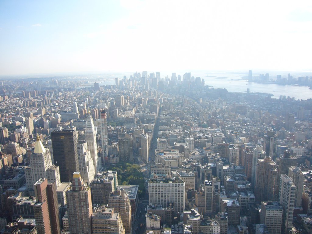 JPEG image - View from the top of the Empire State Building ...