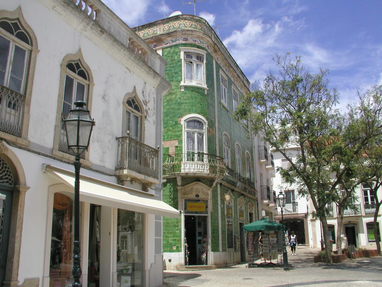 JPEG image - Lagos: One of several houses we saw, tiled all over the outside ...